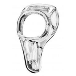 Cock Armour Up Ring Large Clear - Aphrodite's Pleasure