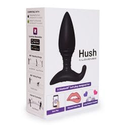 Lovense Hush Butt Plug - Aphrodite's Pleasure