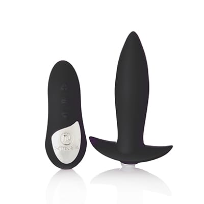 Nu Sensuelle Mini Remote Plug Black - Aphrodite's Pleasure