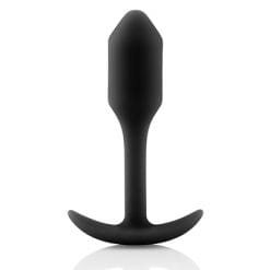 B-Vibe Snug Plug 1 Black - Aphrodite's Pleasure