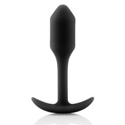 B-Vibe Snug Plug 1 Black - Aphrodite's Pleasure