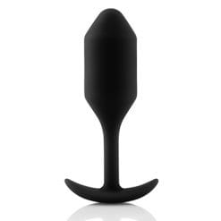 B-Vibe Snug Plug 2 Black - Aphrodite's Pleasure
