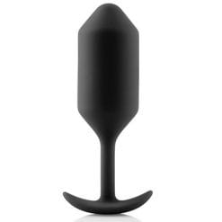 B-Vibe Snug Plug 3 Black - Aphrodite's Pleasure