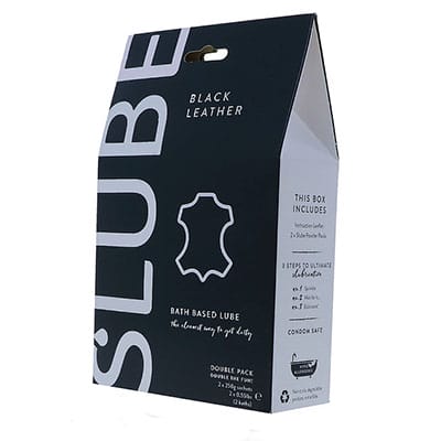 Slube Black Leather Lubricant 500g - Aphrodite's Pleasure